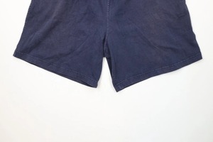 Shorts vintage années 90 pour homme, style streetwear, bleu délavé, en coton doux avec cordon de serrage à la taille, fabrication OEM - Product Image 3