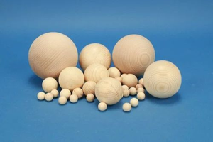 Bolas de Madera de Bambú sin Acabado FAIZA CRAFT de la Mejor Calidad al por Mayor, Ecológicas, con Patrón de Plantas, Juguetes para Niños, Manualidades DIY Personalizadas - Product Image 2