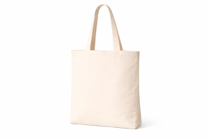 AMANI Premium 250gsm Cotton <b>Canvas</b> <b>Tote</b> Bag Blue Geometric Print Long Handle Washable Eco Friendly Reusable Shopping Bag Custom - Product Image 4