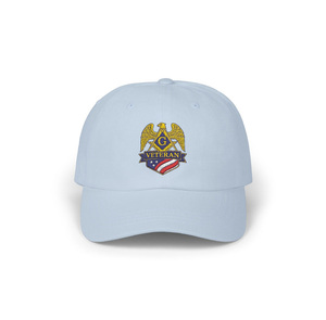 Casquette de baseball Master Mason Blue Lodge - Casquette brodée pour papa Mason vétéran - Product Image 3