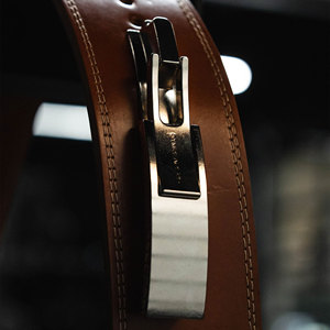 เข็มขัดยกน้ำหนักแบบมีหัวเข็มขัด 13 มม. สำหรับออกกำลังกาย ซิทอัพ ฝึกซ้อมยกน้ำหนัก พาวเวอร์ลิฟติ้ง  พร้อมโลโก้สั่งทำได้ คุณภาพสูง สำหรับฟิตเนสและออกกำลังกาย - Product Image 5