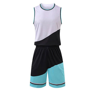 Uniforme de Baloncesto Personalizado de Poliéster Transpirable de Alta Calidad, MOQ Bajo, Conjunto de Uniforme de Equipo de Baloncesto, Camisetas y Pantalones Cortos Deportivos - Product Image 1