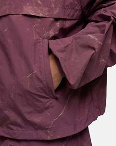 Wholesale Men's Hooded Windbreaker <b>Set</b> Marble Pattern Jacket with Matching Shorts Outdoor Wear High Quality Mens Windbreaker <b>Set</b> - Product Image 5