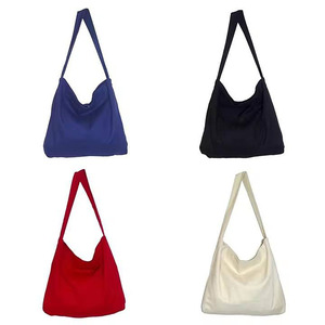 Bolsa de Compras Deportiva de Lona/Algodón con Asa Larga y Logotipo Personalizado, Color Sólido, Tamaño Mediano, Embalaje en Caja - Product Image 4