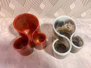 ชุดห้องน้ำเรซิ่นทำมือคุณภาพสูง รักษ์โลก ทาสีด้วยมือ ตกแต่งด้วยทองคำเปลว  ปรับแต่งสีได้ตามต้องการ จาก TIMELESS CRAFT - Product Image 5