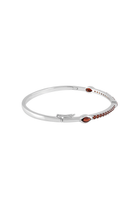 กำไลข้อมือโกเมนเงินแท้ 92.5 รุ่น KLSB-20440 - Product Image 3