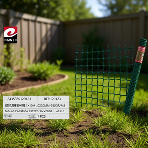 Malla Plástica Verde para Jardín 1X10M-20X20MM-260GR/M2 -49316 - Product Image 3