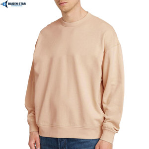 Sudadera de Cuello Redondo para Hombre, Estilo Urbano, Corte Holgado, Logotipo Personalizado, Fabricante OEM - Product Image 3