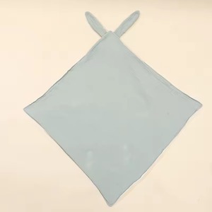Toalla de baño con capucha de algodón para recién nacidos, de color sólido, suave para la piel, con orejas de conejo, toalla con capucha para niños - Product Image 6
