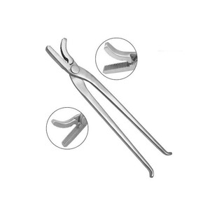 Pince à crins professionnelle pour chevaux de grande taille - Outil de pose de clous de fer à crins en acier à mâchoires courbées, durable et de qualité supérieure - Product Image 1