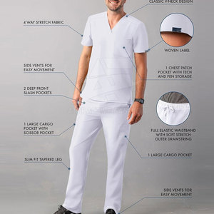 Uniforme de travail pour hommes au design contemporain et à la construction durable, adapté à un usage professionnel. - Product Image 3