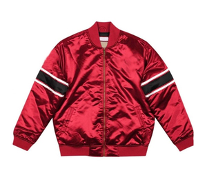 Women Customizable Printed Knitted <b>Varsity</b> <b>Jacket</b> with 100% Satin Lining for Autumn/Winter Use Men's <b>Jackets</b> - Product Image 1