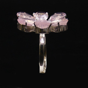 Anillo de Diamantes Versátil Chapado en Oro con Incrustaciones de Plata 925 y Circonita de Alto Carbono, Estilo Lujoso y Discreto para Uso Diario - Product Image 2