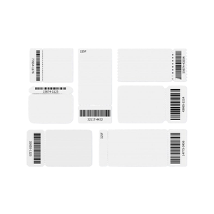 Étiquettes de codes-barres personnalisées haute définition, imperméables, résistantes aux rayures, à adhésif permanent, en PET/PVC, emballage à chaud, prix bas - Product Image 3