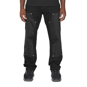 Jeans de Mezclilla de Alta Calidad, Personalizados, a la Moda, de Corte Holgado, Estilo Hip Hop, de Tiro Bajo, para Hombre, Lavados - Product Image 1