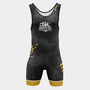Custom Made Wrestling Singlets with Cool Design Stretch Lightweight & Breathable Fabric Custom Team Names & Colors - Product Image 2