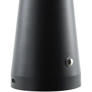 Lampe de table décorative en laiton martelé avec abat-jour en coton pour un éclairage d'appoint unique - Product Image 4