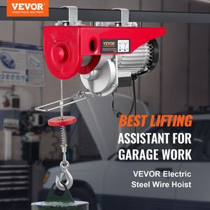 880 libbre senza fili telecomando elettrico paranco 110 Volt 40ft/20ft altezza di sollevamento in rame puro motore soffitta ascensore per Garage - Product Image 2