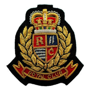 Écussons brodés sur mesure de bonne qualité, badges faits à la main en toile avec épingle de sûreté, couleurs personnalisées, service OEM/ODM, prix raisonnable - Product Image 1