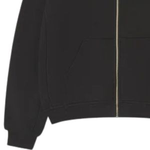 Sudadera con Capucha y Cierre para Hombre, Modelo Laundered Classics, Cómoda y Elegante, en Color Negro Lavado, Calidad Premium - Product Image 3