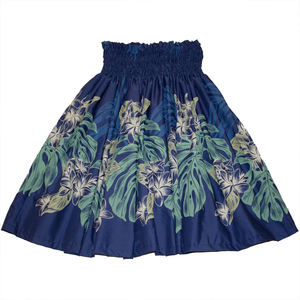 Vestido Maxi Casual Ligero y Fluido con Bordado Floral Tropical Hawaiano para Mujer, Ideal para Otoño y Playa - Product Image 1