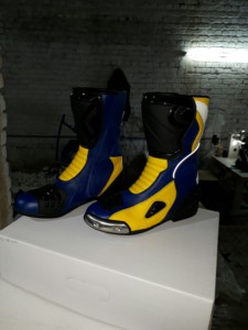 Bottes de moto tout-terrain respirantes et protectrices pour homme, chaussures de motocross personnalisées - Product Image 2