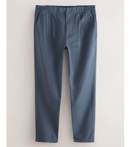 กางเกงชิโนทรงตรงผู้ชายแบบจีบเดี่ยว ทรงเข้ารูป เอวยางยืด ผ้าคอตตอนทวิลผสม ขายส่ง/สั่งตัดได้ - Product Image 1