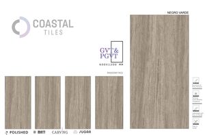 กระเบื้องพอร์ซเลนลายไม้ 9 มม. ขัดเงา ขนาด 600x1200 มม. / 24x48 ดีไซน์คลาสสิกทันสมัย เกรด A พรีเมียม กระเบื้องทนไฟ ได้รับการรับรองมาตรฐาน CE - Product Image 5