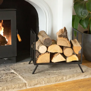Support à bois de chauffage en métal, vente chaude, gain de place, support de rangement pour bois de cheminée en métal pour usage intérieur et extérieur - Product Image 1