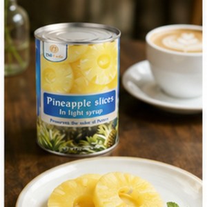 Best Price Vietnam Factory Tasty ISO Certificated Hot Sale Canned <b>Pineapple</b> Slices In <b>Light</b> Syrup Packed in 20oz Can - Product Image 6