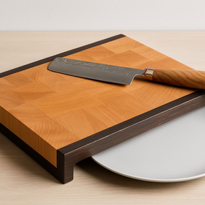 Acacia Wood Butcher Block Cutting Board Heavy Duty Solid Wood <b>Kitchen</b> Chopping Board Food Grade Eco Friendly OEM Supplier - Product Image 1