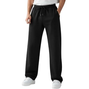 Men's Cotton Baggy Trackpants | <b>Oversized</b> Fit Streetwear & Gym Wear | Comfortable Casual <b>Joggers</b> for Men - Product Image 1