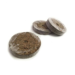 Coco Peat Pellets Coir Pellet Seed Starter Plugs Sistema hidropónico Accesorios de jardín Artículos de plántulas de plantas OEM aceptado - Product Image 3