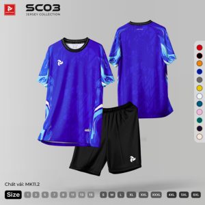 Ensemble de maillots de football personnalisés de qualité supérieure SC03, séchage rapide, respirant, sublimation, vêtements d'équipe de football, adultes, enfants, vente en gros, OEM, ODM - Product Image 2