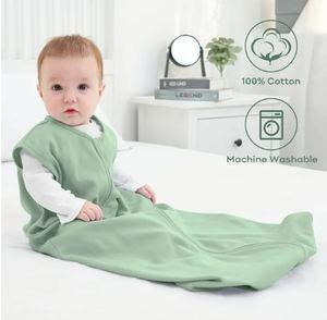 Saco de Dormir para Bebé 95% Bambú 5% Spandex con Cremallera Lateral de 1.5 y Pies Separados - Product Image 2