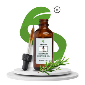 Huile essentielle de romarin pure à 100% Sivaroma Naturals, certifiée GMP, qualité cosmétique supérieure, fabricant de confiance au meilleur prix - Product Image 1