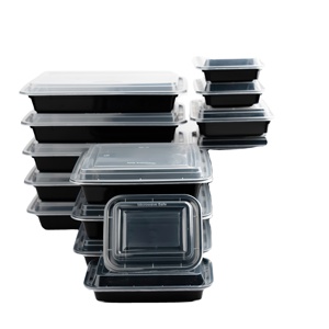 Polyvalent 1250ml Anti-buée PET Cuisine Conteneur de Stockage Durable Rectangulaire PP Matériel Gâteau Boîte pour Nouilles Gelée Sucre Faible - Product Image 6