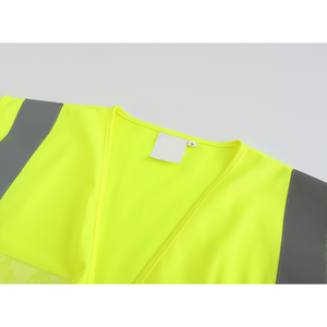 <b>Construction</b> Vest <b>Work</b> Reflective Clothing High Visibility Reflective Safety Vest <b>Jacket</b> Industrial Security Vest With Logo - Product Image 6