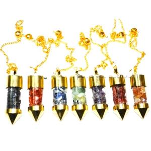 ชุดหินควอตซ์และอาเกตสำหรับงานฝีมือหินธรรมชาติสำหรับเรกิและฮวงจุ้ยชุดลูกตุ้ม - Product Image 1