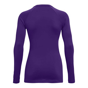 High Stretch Women Sports Compression <b>Top</b> Lightweight Base Layer Fitness Shirt for Running Workout Yoga Gym and Daily Exercise - Product Image 4