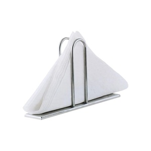 infinity steel napkin holder practical hospitality utility for refined tabletop convenience and modern serving environments - Product Image 2