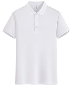 Chemise sportive pour homme, coupe moderne, tissu tricoté polyester/coton, impression numérique, logo personnalisé sur le devant, boutons, séchage rapide, manches courtes - Product Image 5