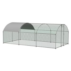 Grande Pollaio in Metallo 3x6m con Copertura Impermeabile e Anti-UV - Product Image 2