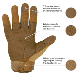 Guantes Tácticos con Logotipo Personalizado, Protección Contra Impactos y Palma Antideslizante para Uso en Exteriores, Fabricante - Product Image 3