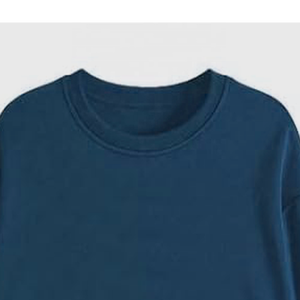เสื้อสเวตเชิ้ตคอกลมคุณภาพสูงสำหรับผู้ชาย  บุซับในสำหรับฤดูหนาว  ลายปักแบบเรียบง่าย  แขนยาว  ผ้าฝ้าย - Product Image 2