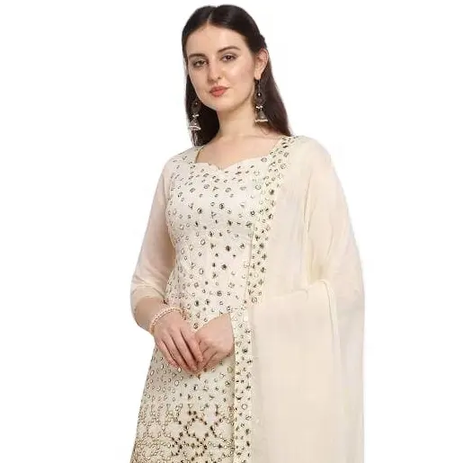 Punjab Bộ Đồ Salwar Đẹp Thiết Kế Thời Trang Mới Nhất Văn Hóa Bộ Váy Patiala Cho Phụ Nữ Xinh Đẹp Chức Năng Ấn Độ