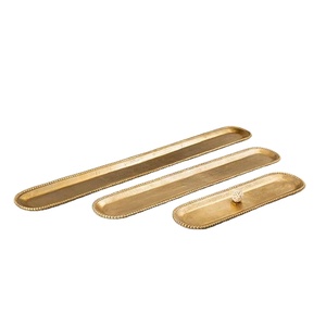 Bandeja decorativa moderna ecológica, bandeja de servicio Rectangular para el hogar, Hotel, cocina, servicio de comida - Product Image 1