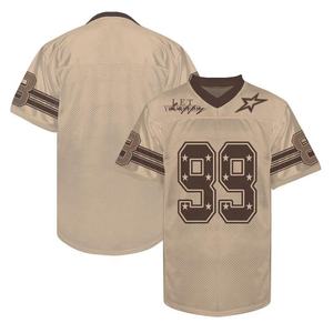 เสื้อฟุตบอลลายพรางต้นไม้ทรงคลาสสิคแบบสวมใส่สบาย  สามารถสั่งทำชื่อและหมายเลขได้  เสื้อกีฬาตาข่าย  เสื้อสตรีทแวร์ย้อนยุค  เสื้อตาข่ายแนวแทคติคอล - Product Image 3