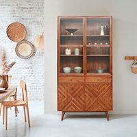 Commode de chevet moderne en bois empilable et pliable OEM, armoire de rangement pour chambre à coucher, salle de bain, cuisine, garage