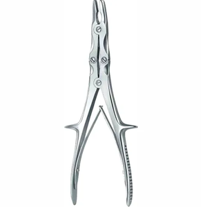 Rongeurs osseux manuels en acier inoxydable pour chirurgie orthopédique et formation osseuse - Product Image 2